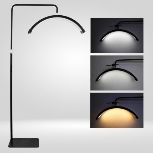 Moon led lámpa – fekete