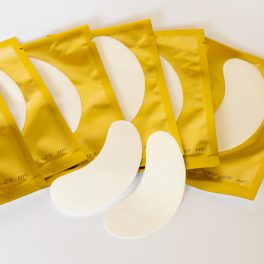 Zselés szemalátét (fehér) 50db