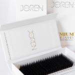 Premium Volume Deep Black Mink Műszempilla - 0,07- M - 15mm - Narancssárga ragasztócsíkos