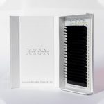 Premium Volume Deep Black Mink Műszempilla - 0,05 - CC - 7-13mm - Zöld ragasztócsíkos
